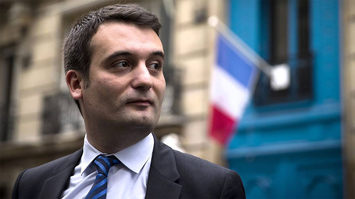 Florian Philippot, le président des Patriotes