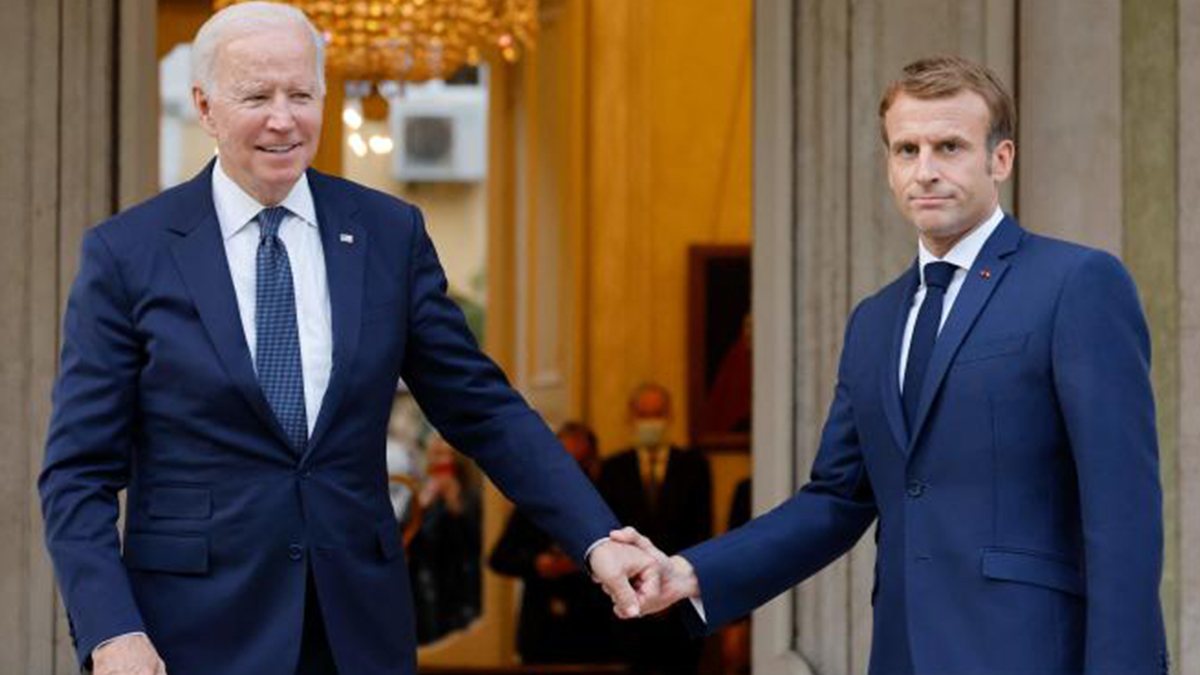 déclatation de Biden déclare sur les sous-marins AUKUS avec l'