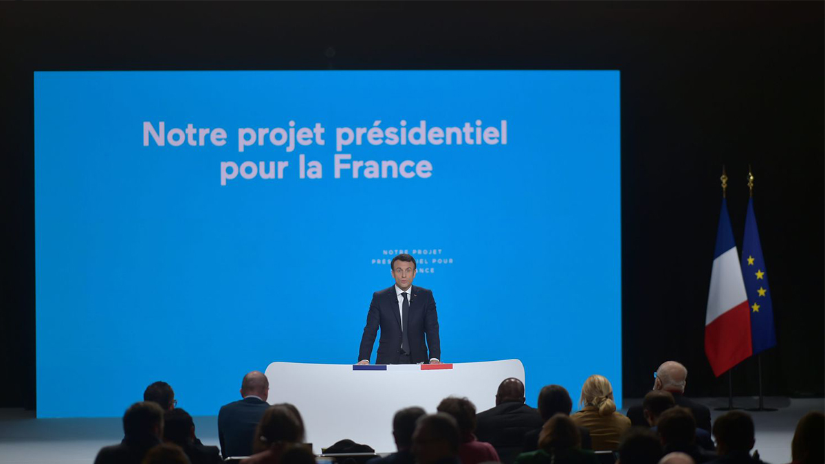 conférence de presse de président Macron