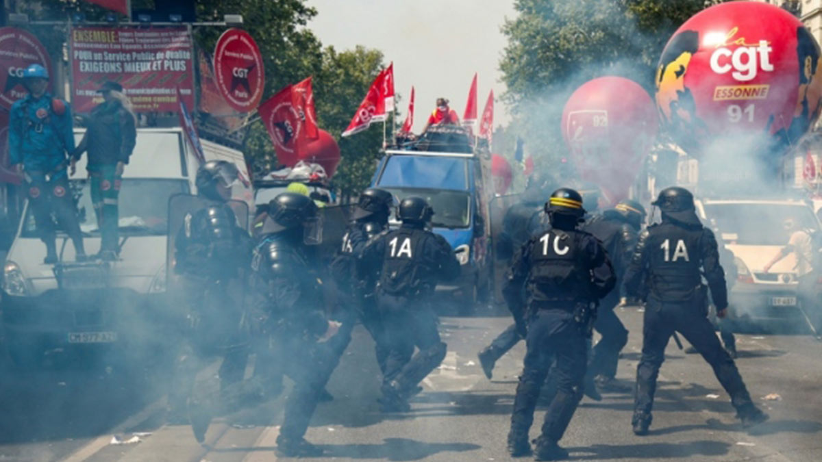 des manifestations de la fête du Travail