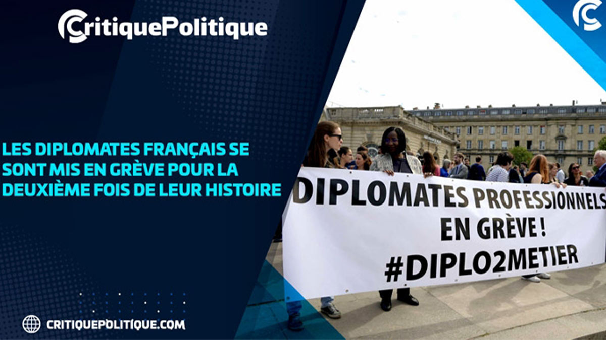 la grève des diplomates en France