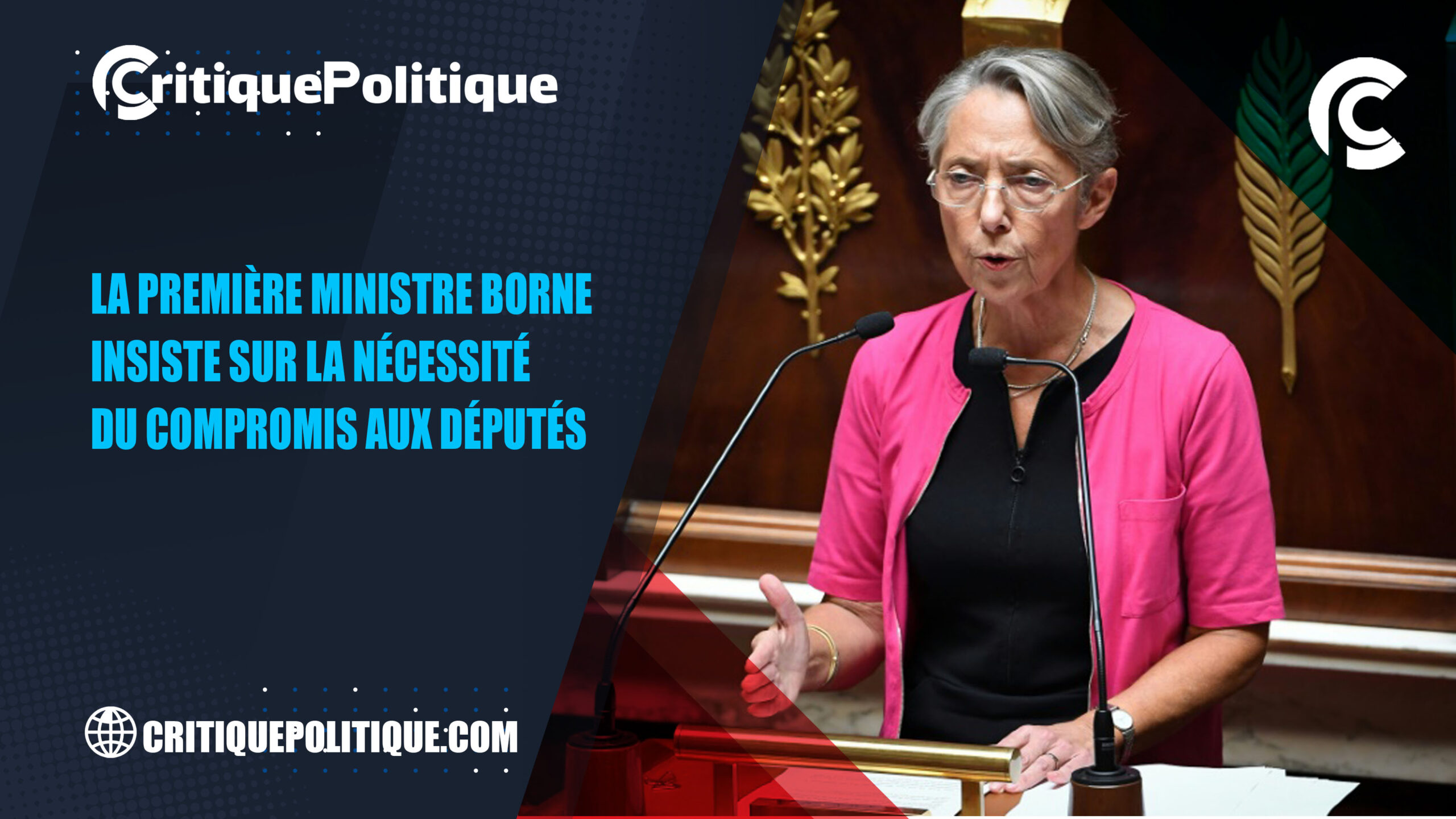 La Première ministre Borne