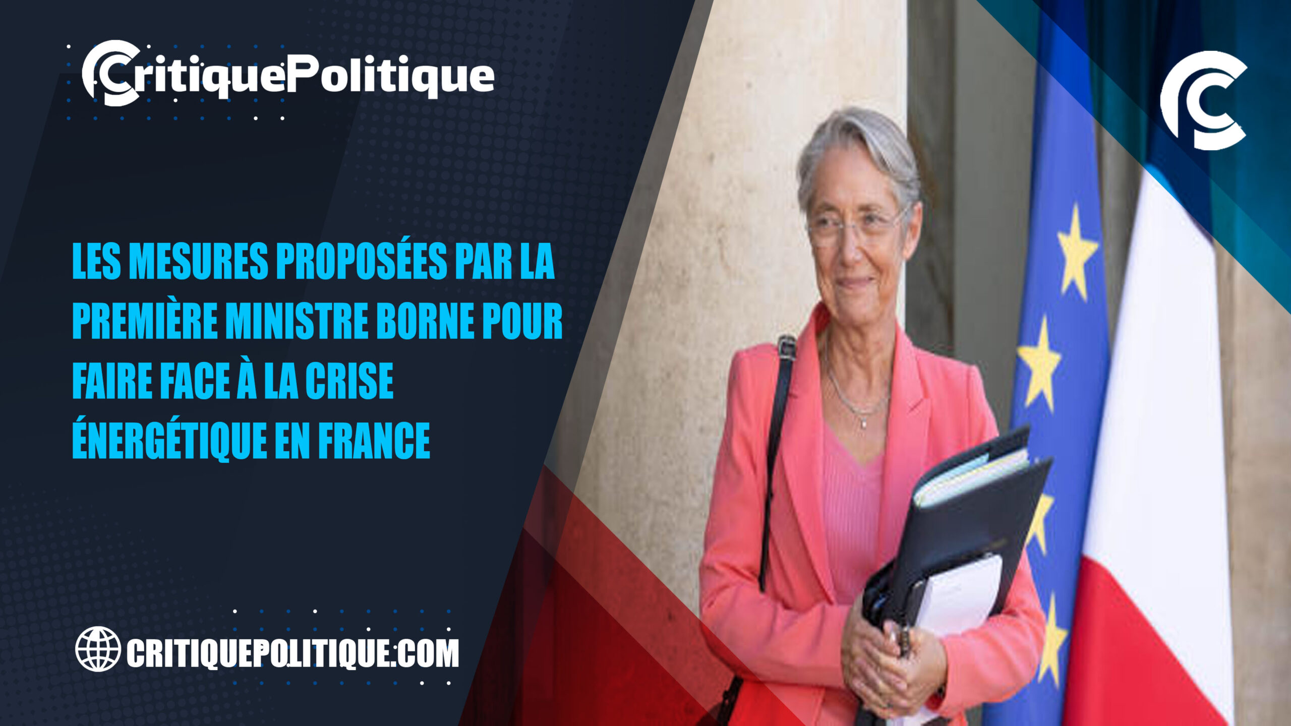 Les mesures proposées par la Première ministre Borne pour faire face à la crise énergétique en France