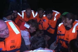 Navire Madeleine intercepté par Israël : photo des activistes humanitaires français et européens engagés pour acheminer l’aide vitale à Gaza.